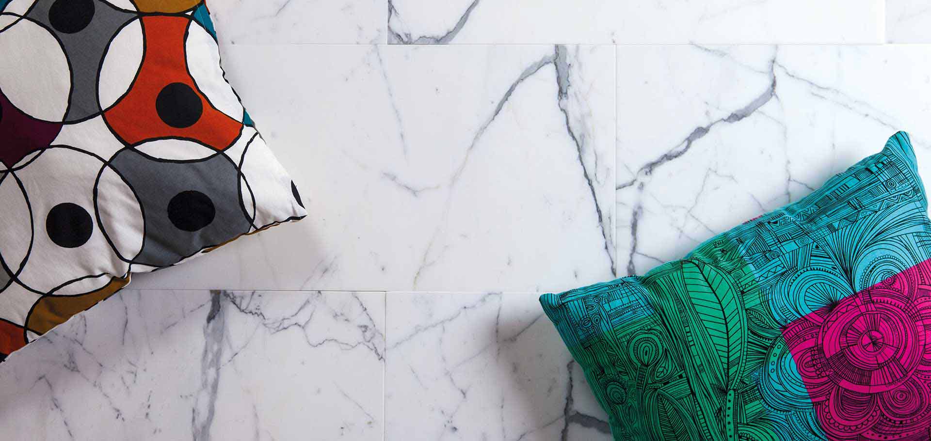Carrara Marble flooring for interior and exterior